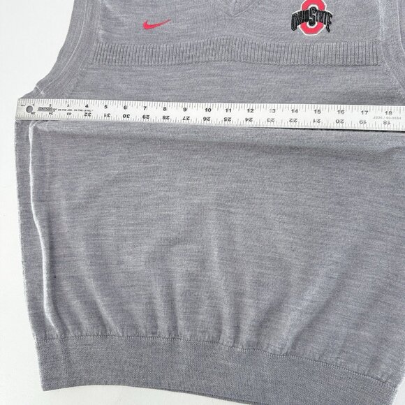 Ohio State Buckeyes Men’s Nike 100% Merino Wool Pullover Vest,‎ Sz M, Champions - Picture 5 of 11